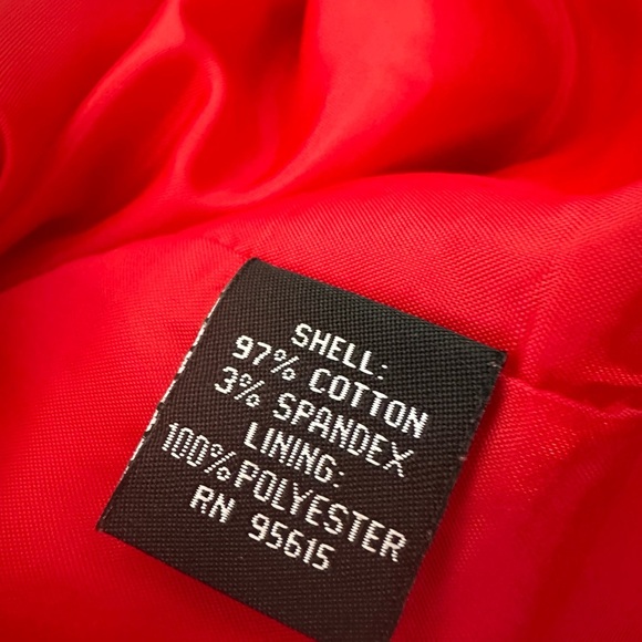 ❤️ Rafaella 97% cotton 3% spandex Lining red dress with excellent condition. - Picture 3 of 11